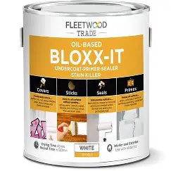 2.5L Bloxx-It Oil Primer White Fleetwood
