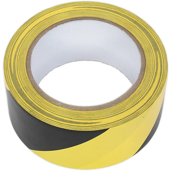 Yellow & Black Hazard Tape 50MMX33M