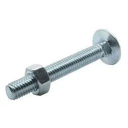 Carriage Bolt ZP M12X150 Bag 5