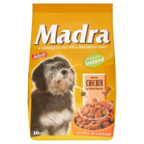 Madra Chicken & Veg Dry Dog Food 10kg