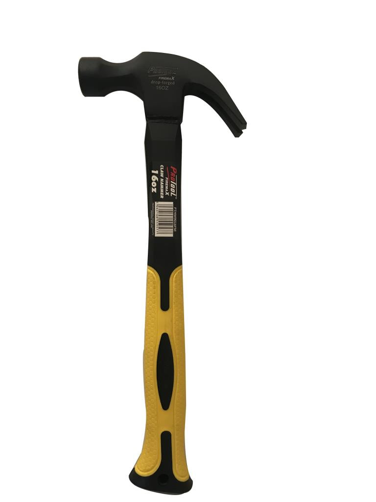 Protool 16oz Fibreglass Claw Hammer