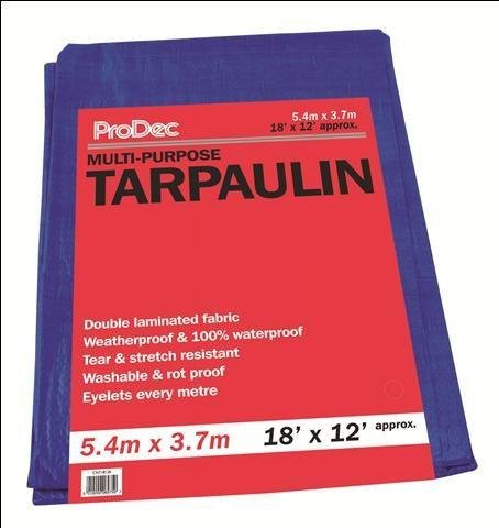 18 × 12 FT Contractor Tarpaulin
