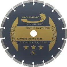 9''x22.2 Segmented Diamond Disc