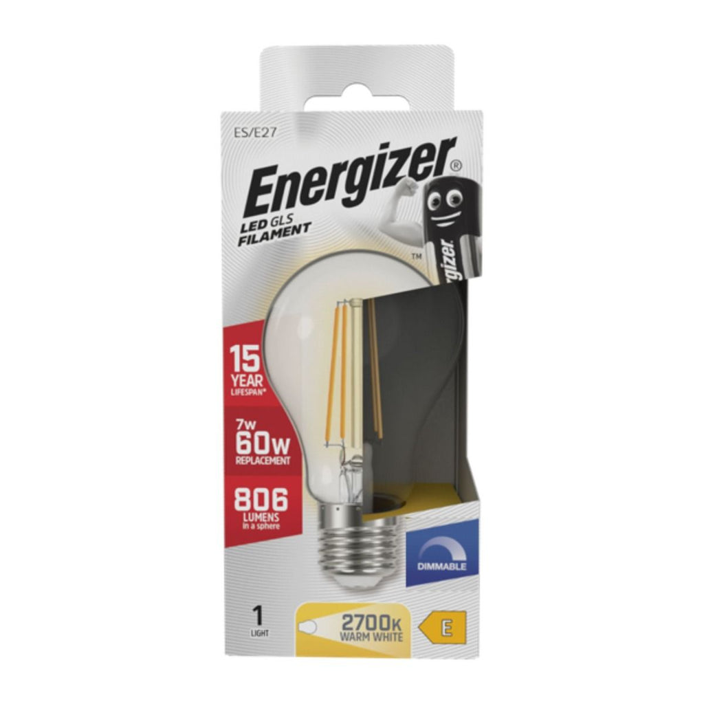 Energizer LED 7W (60W) Warm White Dimmable Bulb
