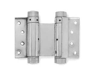 Double Action Hinge Silver 4'' 100MM