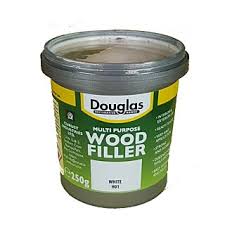 DOUGLAS WOOD FILLER 250g WHITE