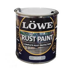 LOWE RUST PAINT SILVER 250ml