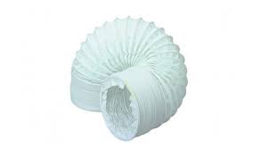 White Flexi Duct – 152mm x 3m (6")