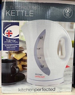 Lloytron 2kw White 1.7ltr Cordless Jug