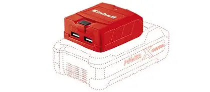 Einhell 18v Cordless USB Bank Charger Bar