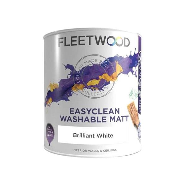 Fleetwood 5L Easy Clean Matt White