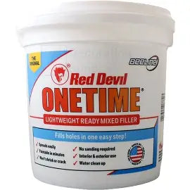 Red Devil Filler One Time .48Litre