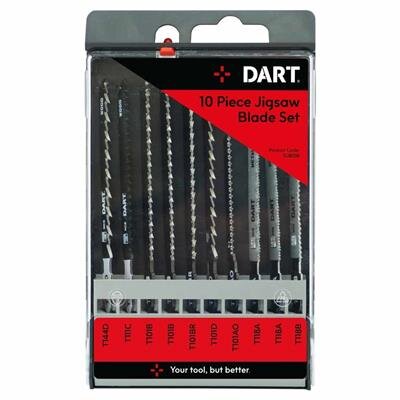 Dart 10 Piece Jigsaw Blade Set