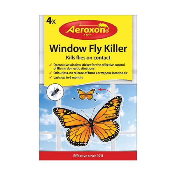 Butterfly Window Fly Killer 4PK