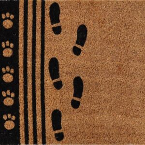 Foot Paw Prints Mat 40cmx70cm