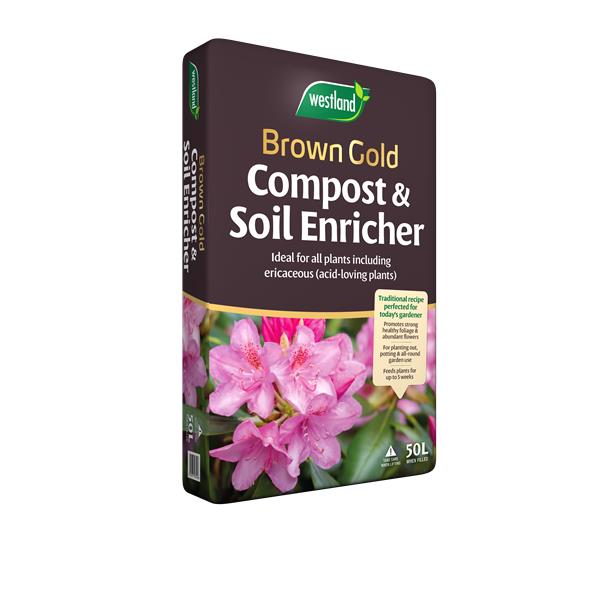 Westland Brown Gold Compost & Soil Enricher 50L