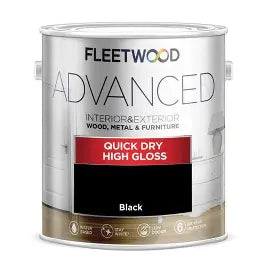 Advanced Quick Dry Gloss Black 2.5L
