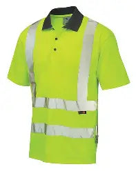 HI VIS Size XL Yellow Polo Shirt