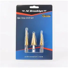 AC Brooklyn 3PC HSS Step Drill Set