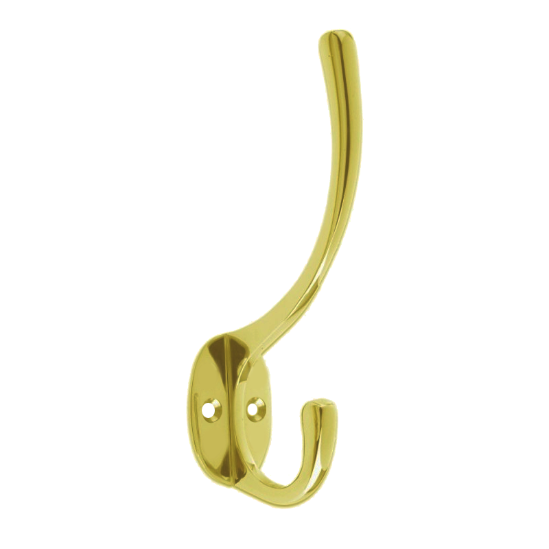 Brass Hat And Coat Hook
