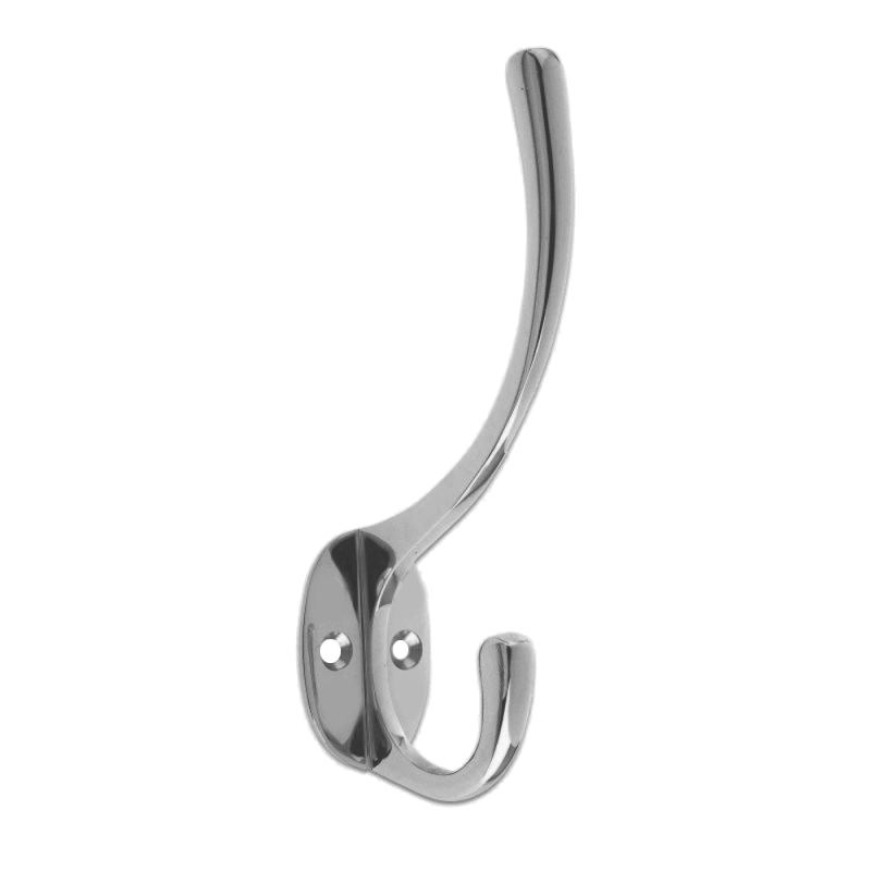 Chrome Hat And Coat Hook