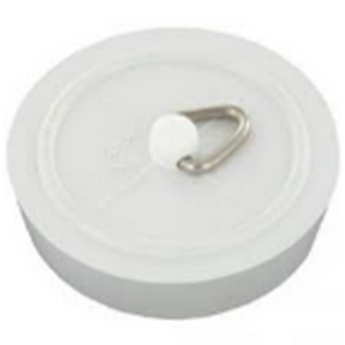 1.3/4" White Bath Plug