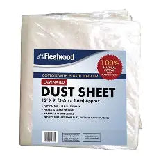 laminated 12x9 dust sheet fleetwood