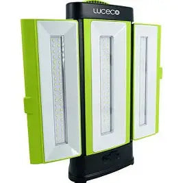 Luceco 360 Deg Open Area Tri-Panel IP54 Worklight 5