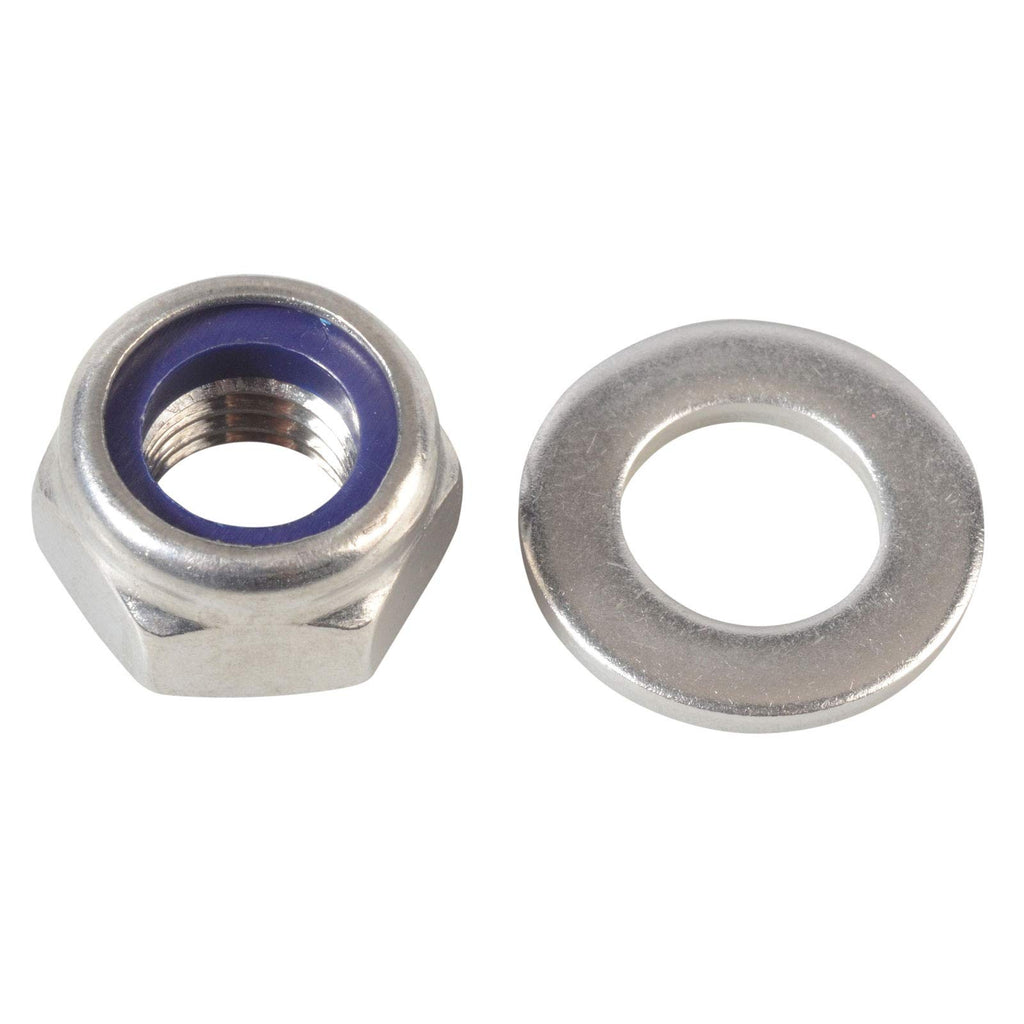 ForgePack Nyloc Nut & Washer M6 PK 20
