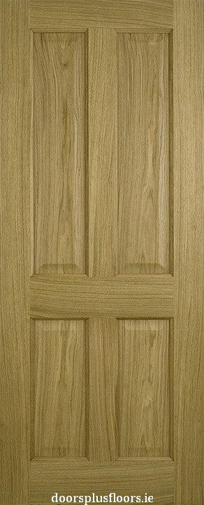 Contract 4 Panel Oak Varn 78X30