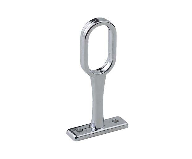 Chrome Oval End Brackets (2)
