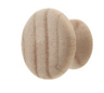 Knob Classic 40mm Untreated Pine Pk2