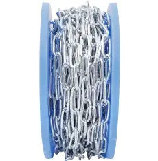 Posamo Welded Link Chain 8MM ZP Per Mtr