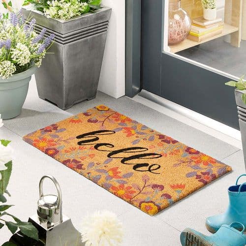 Coco Floral Hello Mat 45x75cm