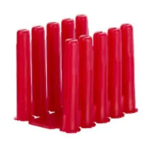 Red TP2 Plug 5.5mm x 35mm (100) Boxed