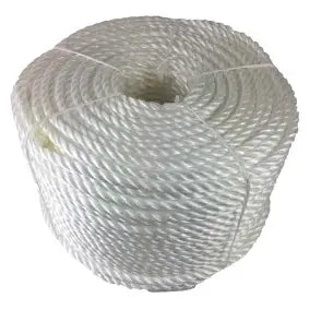 Posamo PP Rope 10MM Plaited White