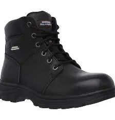 Skechers Workshire Black Boot Size 8