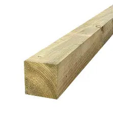 Square Posts 6'X4''X4'' Treated