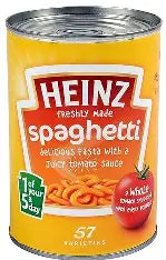 Sterling Safe Can Heinz Spaghetti