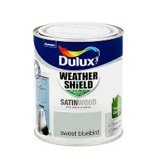 Dulux Weathershield Satin Sweet Bluebird 750ml