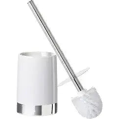 Elegance Toilet Brush Set White