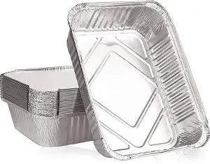 145MMX120MM 10PCS Tray Aluminium W/Lid