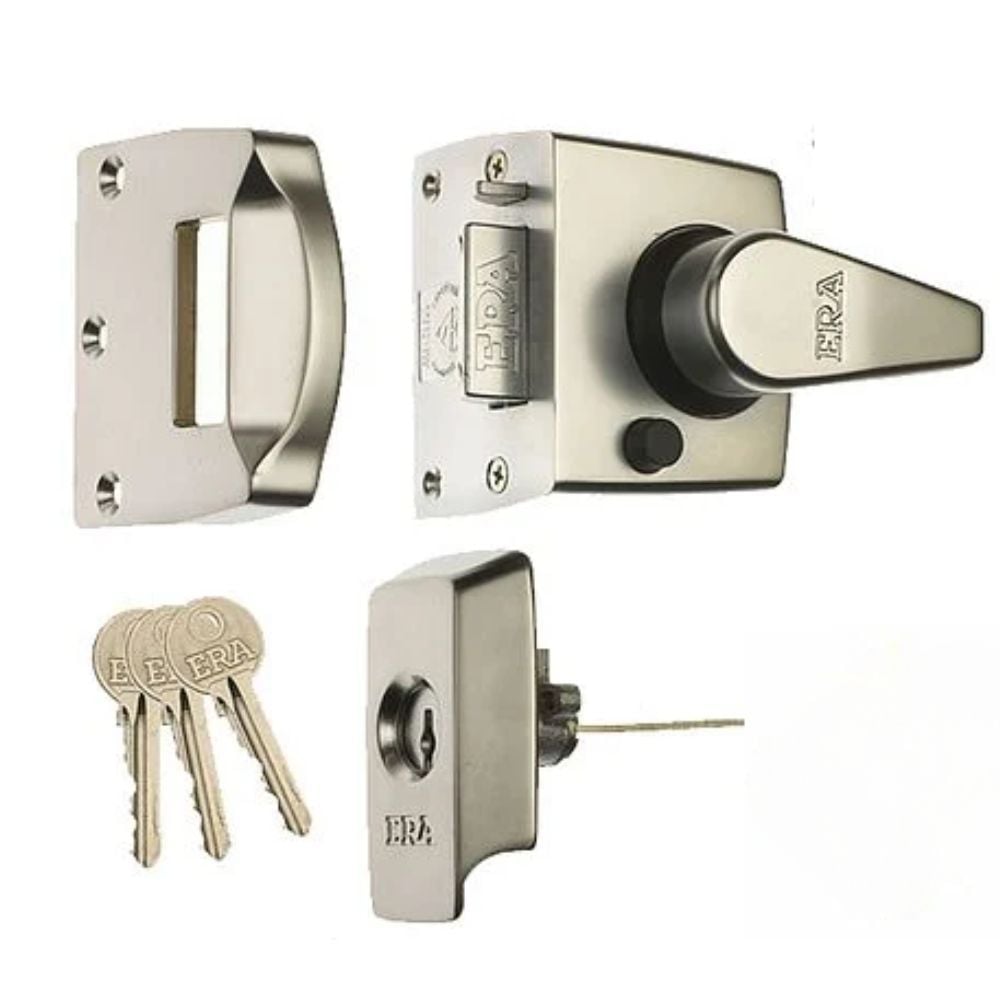 Narrow Security Nightlatch 40mm