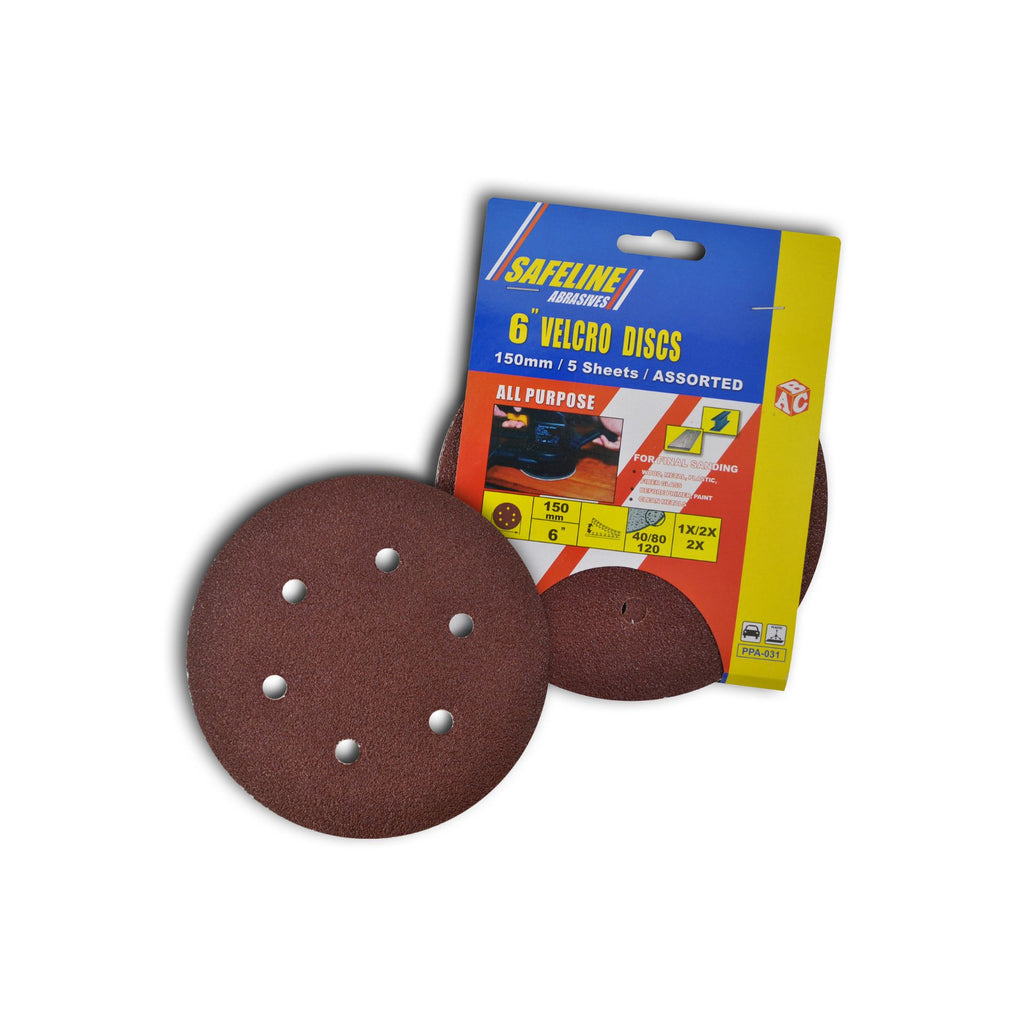 125MM VELCRO DISCS FINE