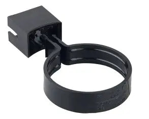 Wavin Pipe Connetor & Bracket Black