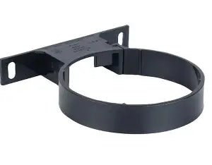 Wavin PVCU Pipe Bracket Black
