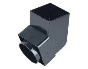 Wavin PVCU Offset Bend Spigot Black