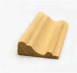 45MMX16MM Mouldings Ogee Whitewood