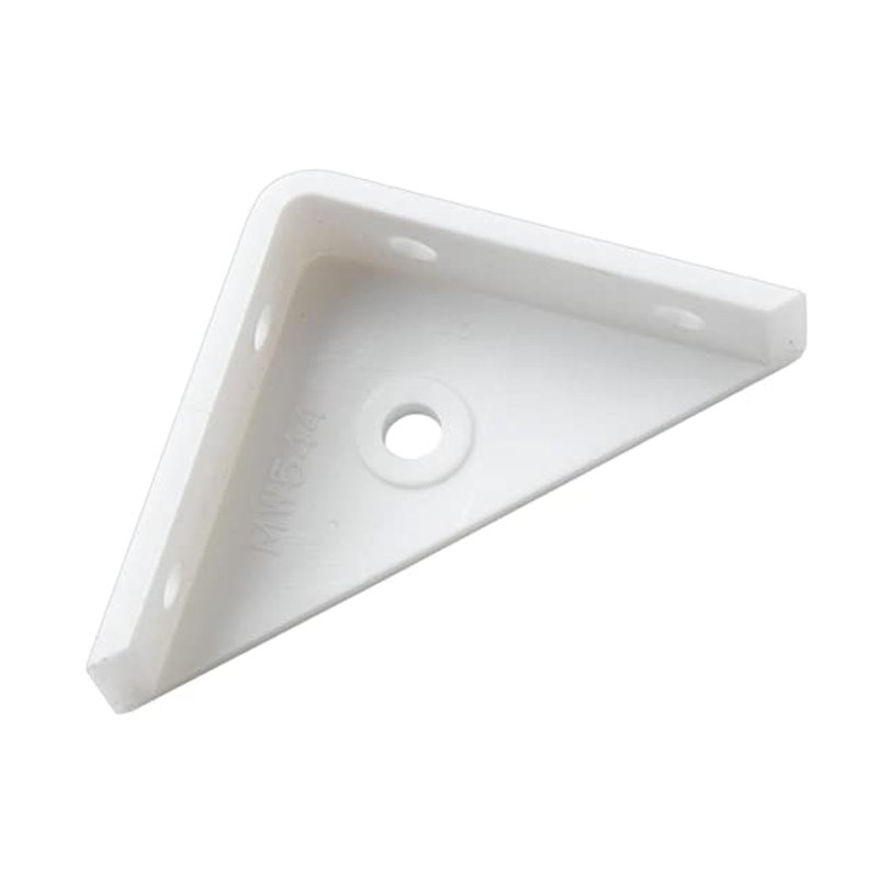 (X2) 2"X2" White Corner Bracket - Burkes of Rathnew