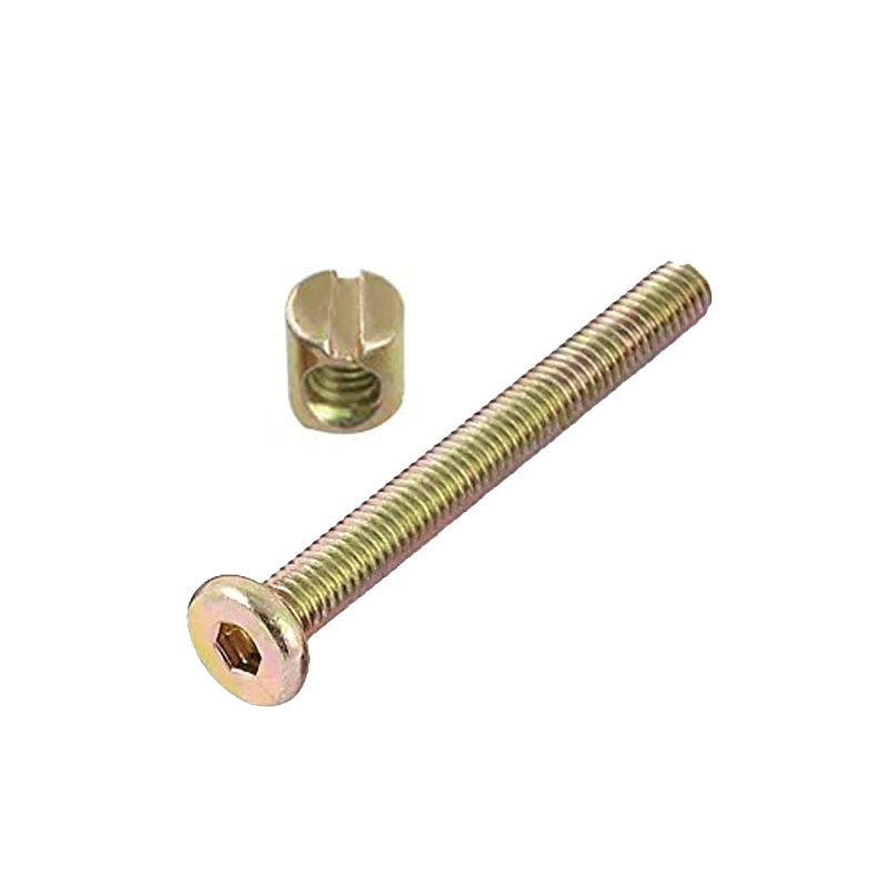 (X2) M6X60 Furniture Bolts & Barrel Nuts - Burkes of Rathnew